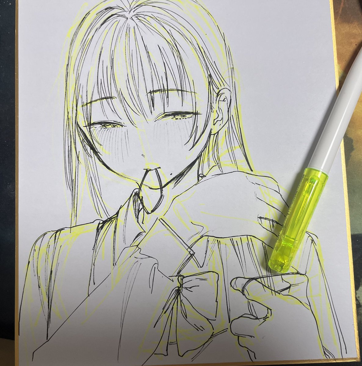 ティアの色紙かきはじめました 