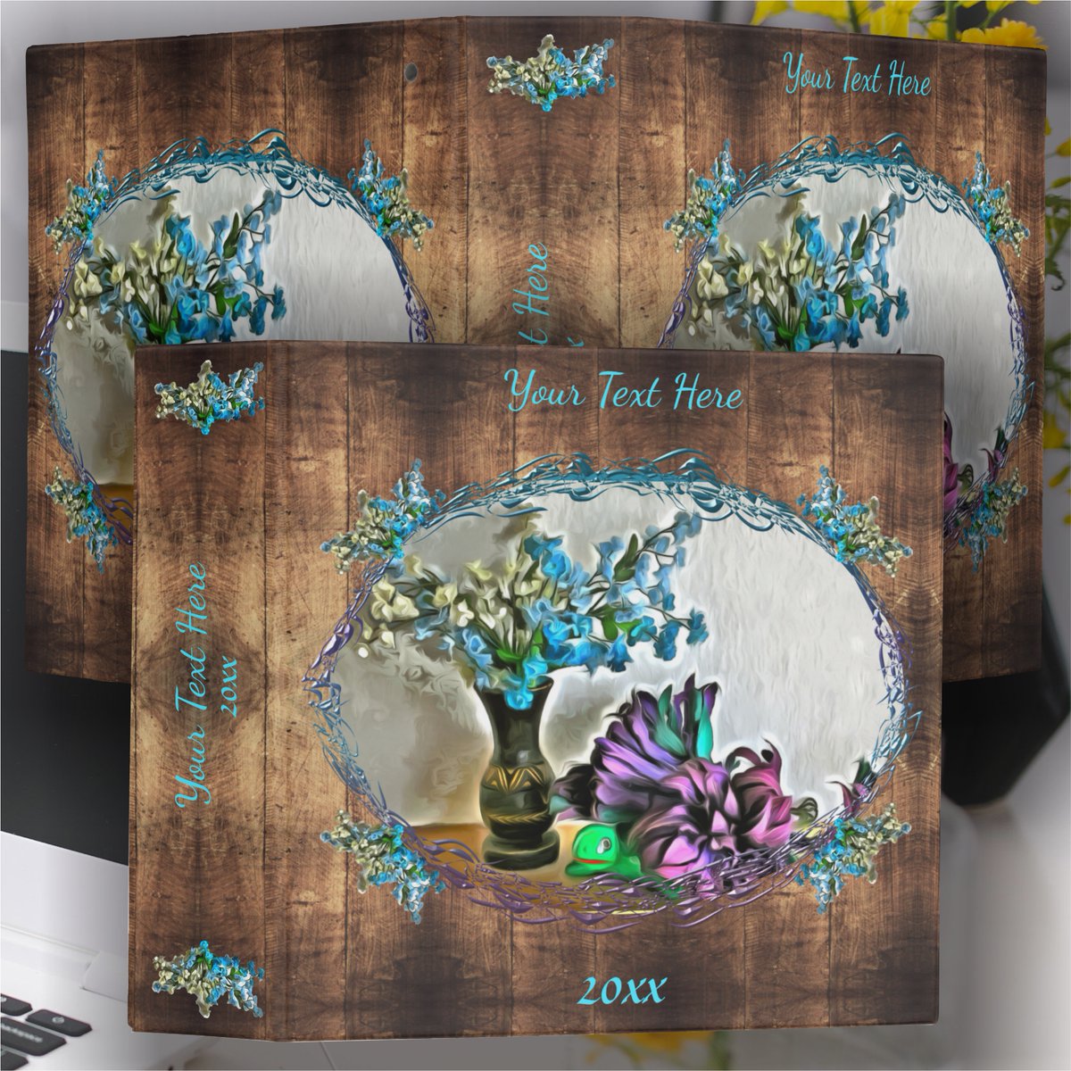 LolaVJ1's tweet image. Silk and Corn Husk Flowers 2190 3 Ring Binder
zazzle.com/z/aqch3x8f?rf=…

15% Off with code STYLEUREVENT
#silkflowers #cornhuskflowers #turtle #vase #FineArt #painting #TreasuresbyLola #template