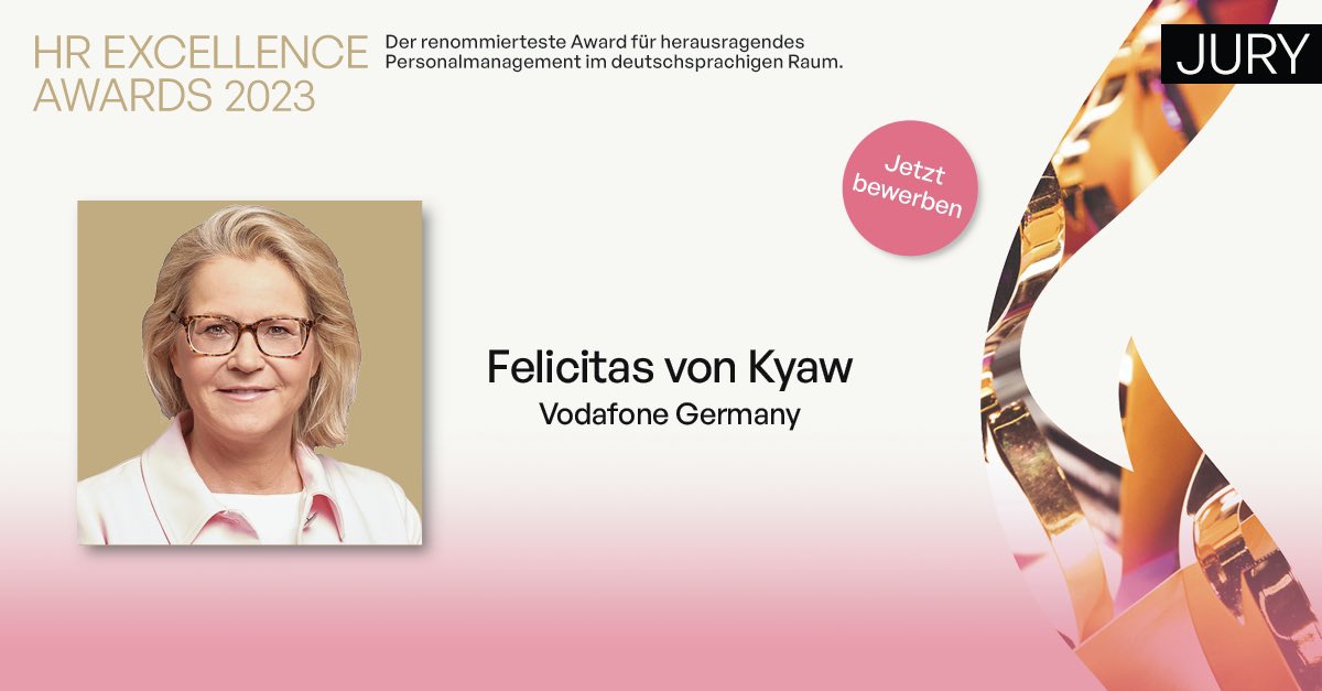 Final Countdown läuft ⏰: Bis zur ultimativen Deadline am 15. Sept habt Ihr noch Zeit, Euch zu bewerben &amp; den #HREA2023 zu holen 👏
Freu mich auf den Jury-Pitch &amp; die Award Show in Berlin im Nov👌🤗🏅zusammen mit den Nominierten &amp; meinen Jury Kolleg:Innen❣️lnkd.in/e9XRacWK
