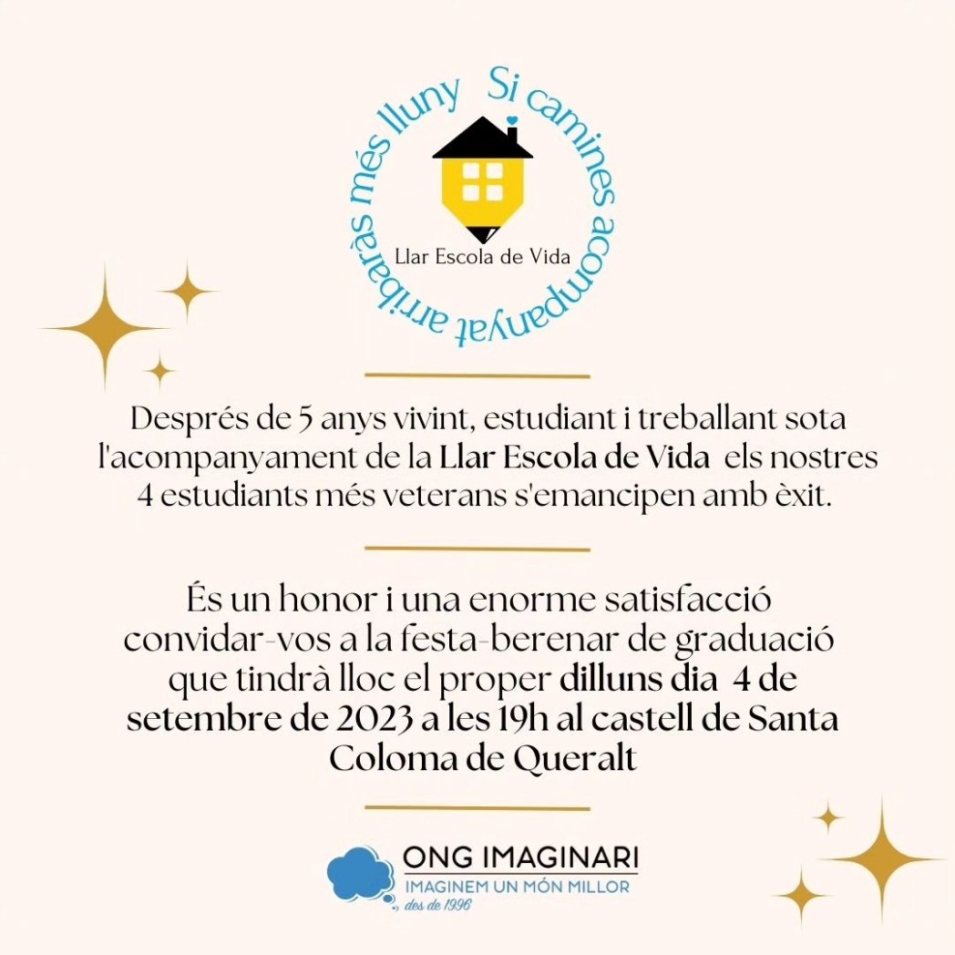 Kiku Mistu Thou / Ong. Imaginari. Escola de Vida tweet media