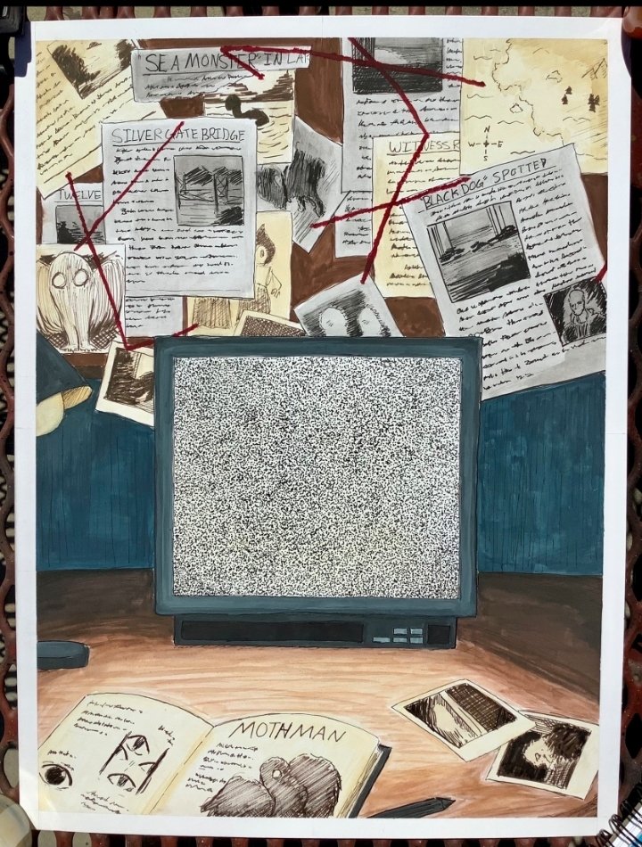 Amangerine's tweet photo. This was a Life style illustration for class https://t.co/tvQTI0pe6j