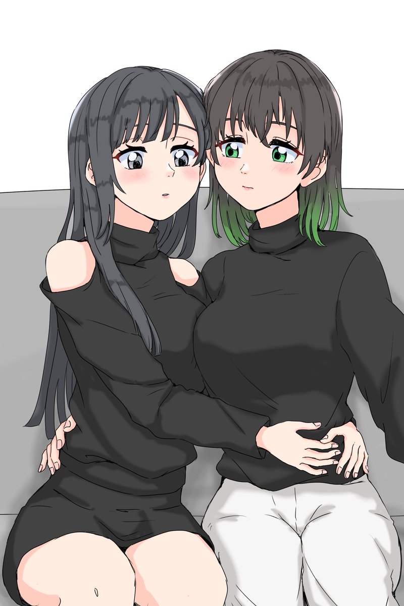 高咲侑 ,優木せつ菜 「田式〜 」|真面目な学院生のイラスト