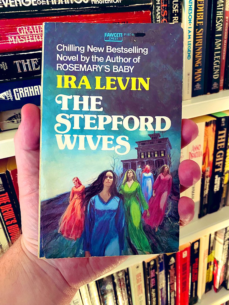 #BOTD the great Ira Levin (1929-2007), who wrote two of the most essential horror texts of the late 20th century… #PaperbacksfromHell