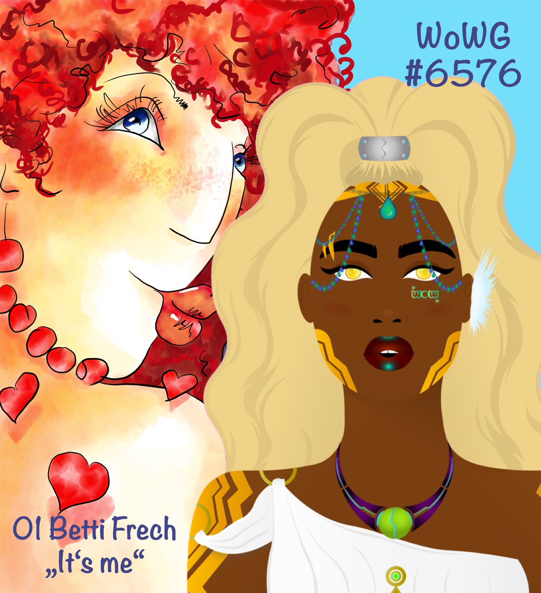 Als NFT-Künstlerin ist es nicht nur meine Leidenschaft, kreative Universen zu gestalten, sondern auch die Kunstwerke anderer Künstler zu sammeln. Und heute habe ich mein erstes NFT aus dem faszinierenden "World of Women Galaxy" gefunden! 
🥳🤩💓
#NFTCollection  #nftcollector