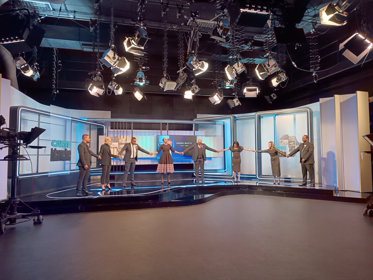 carteblanchetv's tweet photo. Standing together as a family. We will forever carry you in our hearts with every story we tell, with each interaction we have. Your legacy will live on through the #CarteBlanche family. https://t.co/WvzTW7elrS