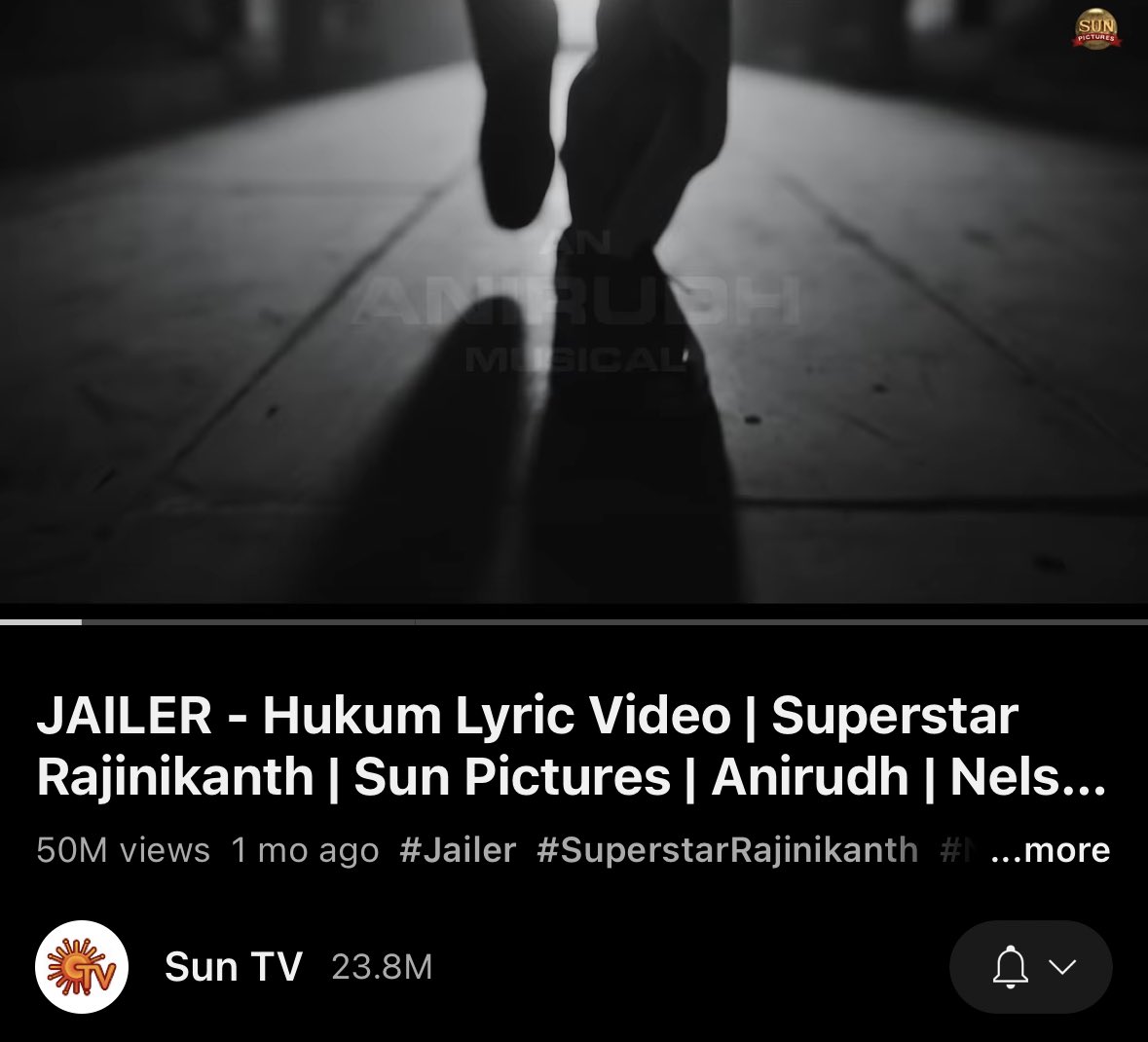 samrudh91's tweet photo. If a mere YouTube views count can’t be right imagine the real collections.. Just because you don’t align with his ideology you three degrade #Thalaivar.. Crazy World.. @RBSIRAJINI @RajiniRecords @RajiniFC @OnlineRajiniFC @RajiniFollowers @ManobalaV @Searching4ligh1 @rajini_mano https://t.co/s8s8HtxEMJ