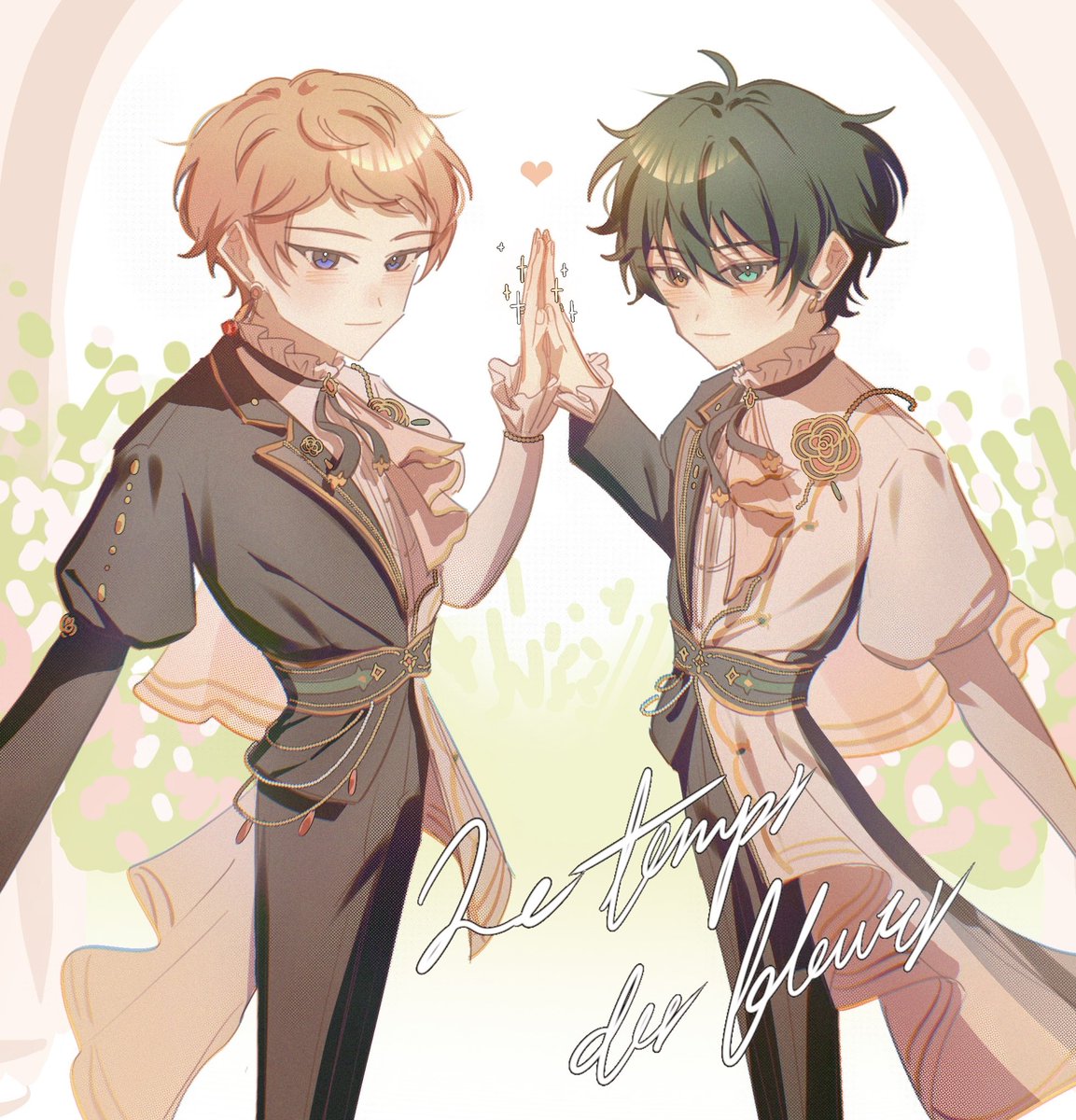 あんスタ「congrats to valkyrie for the shumika wed」|葉 brie @ 📌comms open !!のイラスト