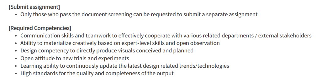BTSARMYJobBoard's tweet photo. Hi ARMYs! 😄 @HYBEOFFICIALtwt has opening for Graphic Designer Sr.

Practice wisdom while applying. 💜

https://t.co/emyh4ZVbDZ

#BAJBSouthKorea #BAJBDesign 

*Rough translation via google translate. https://t.co/99Ms2v8MCq