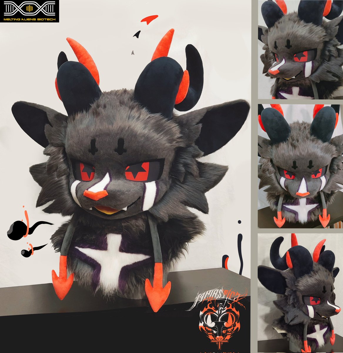 🖤Premade Fursuit Auction
🌑Dragon partial suit
(Design by <a href="/PUPPYGOTER/">Dumb</a>)

SB: 2000 USD
MB: 50 USD
AB: X

Ends 2023.8.1 11:00 PST 
Bid&amp;More info ⬇️