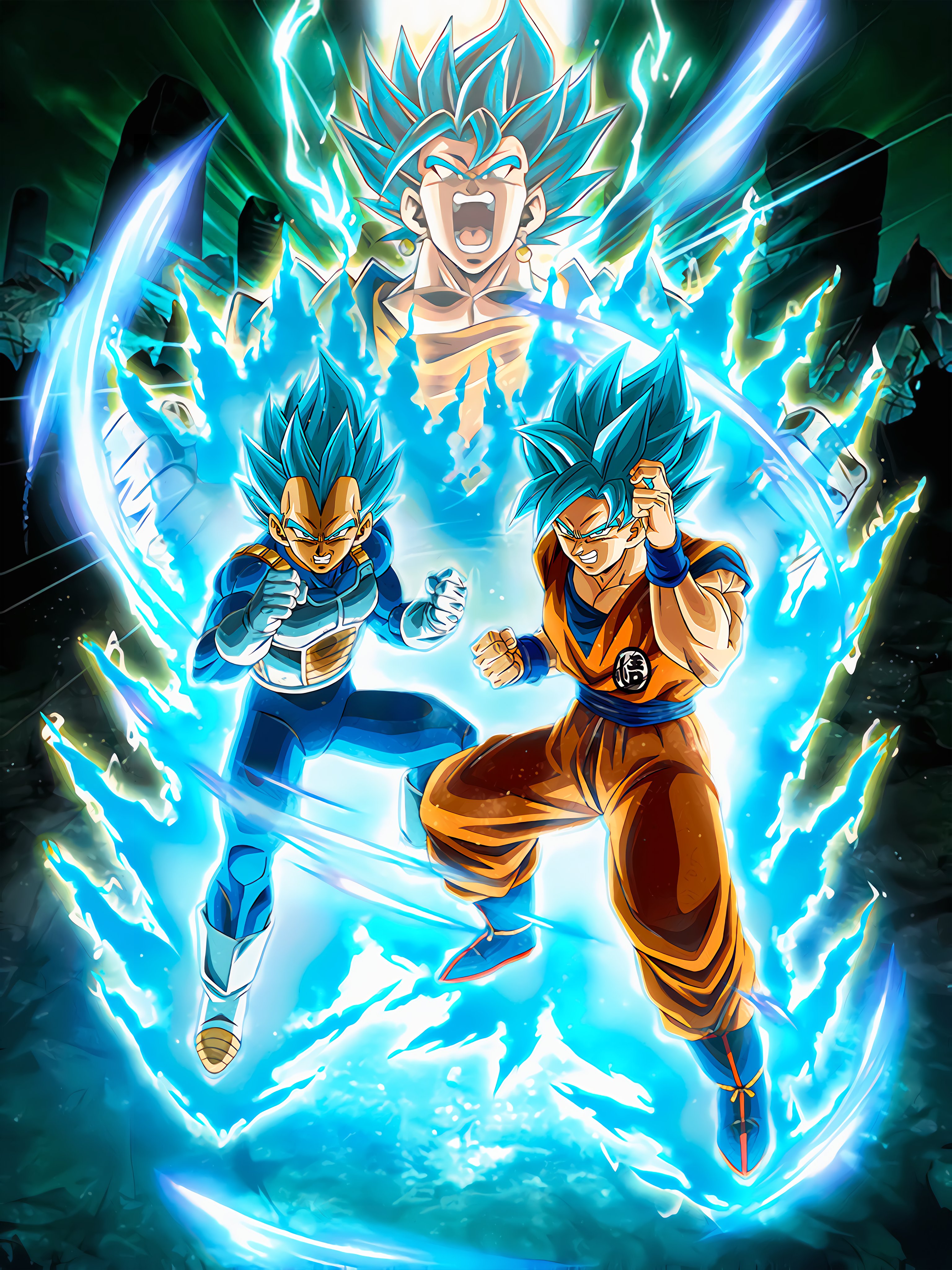 DEMONIACAL FIT LIMIT BREAKER ( SSJB KAIOKEN GOKU) FIGURE