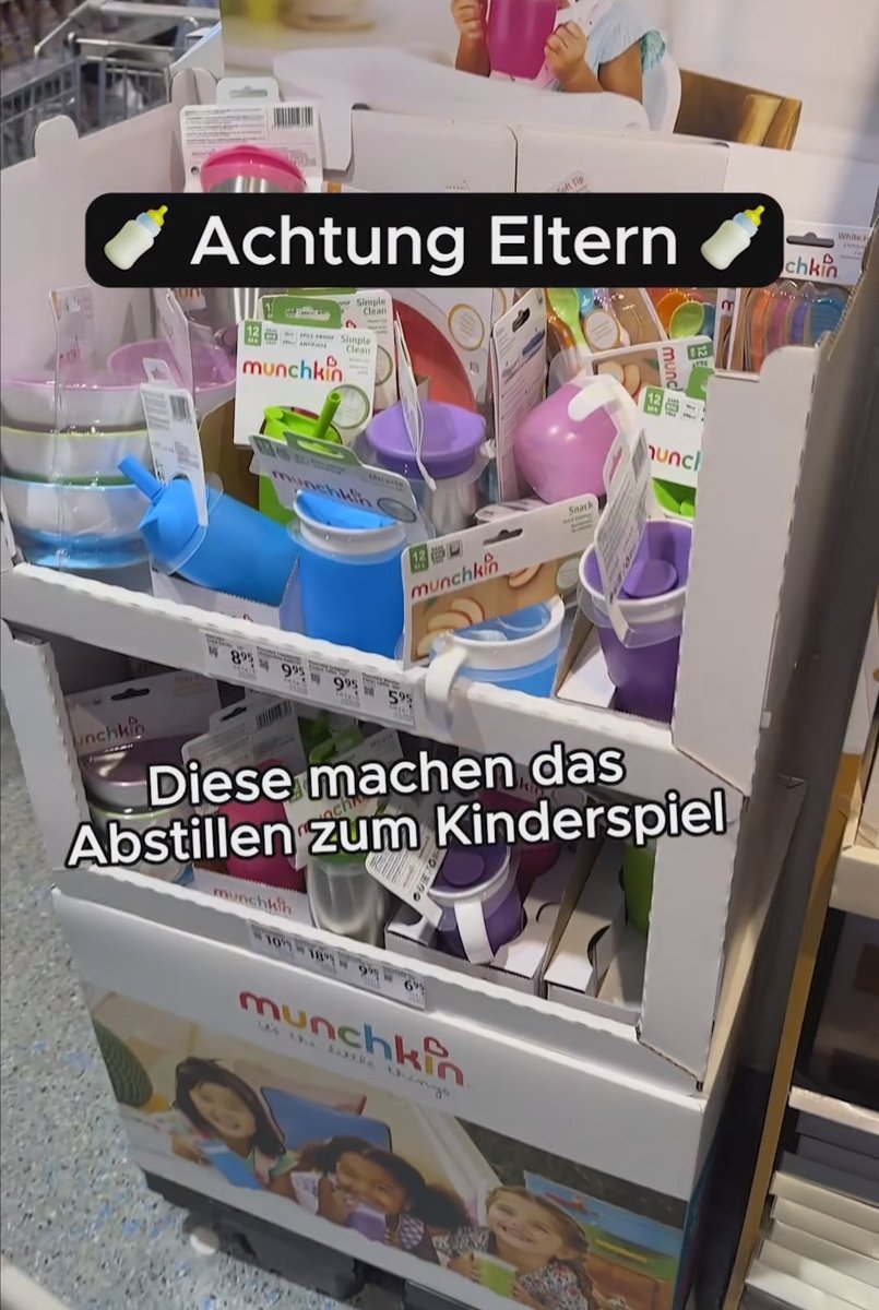AmedamaCherry's tweet photo. Die Marke "Munchkin" (?) bei @dmdrogeriemarkt schaltet Werbung auf Instagram und bezeichnet dort Ess- und Trinkgeschirr für Babys und Kleinkinder als "Abstillprodukte".
Da kam mir gerade ein kleines Kötzerchen hoch.
🤨
#Stillen
#Abstillen
#Beikost
#Baby https://t.co/OqhOkQ0AXN