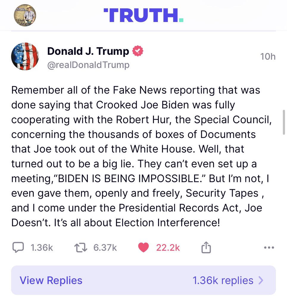 rattletrap1776's tweet image. For those who are awake… you already know. 😎

For those who are asleep, loathe, hate or “Dump Trump”… 

Clearly just can’t see it, don’t want to hear it, or cannot handle truth.

1. Presidential Records Act 1973
2. Executive Privilege 
3. Executive Order 13489 (Obama -…