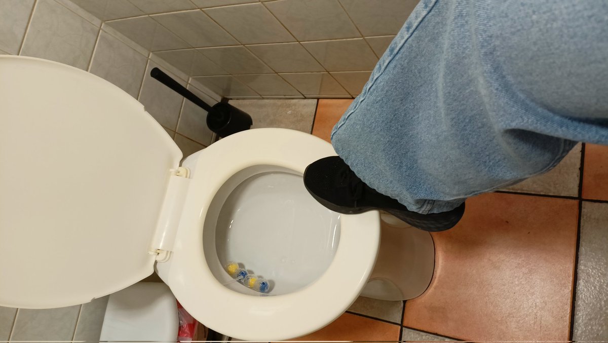 LaBravaFindom's tweet photo. Popatrz, znalazłam miejsce, do którego idealnie pasujesz! 🥰 
W przerwach od lizania podeszw moich butków, możesz napić się wody prosto z głebin ceramiki ✨😂

findom femdom finsub wallet whale milking money talk humanatm slave goddess feetfetish cuckold @PolishFindomFan @rt_feet https://t.co/994FAATc3f