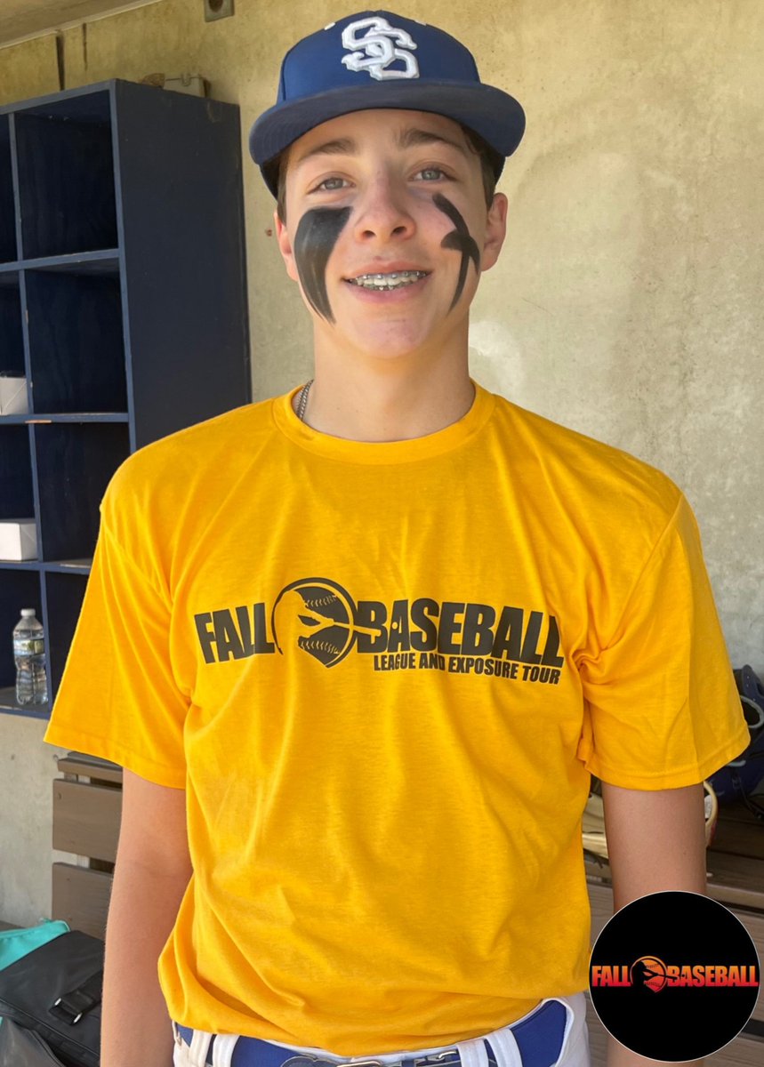 HSFBL's tweet photo. ⚾️ 📷 𝙋𝙇𝘼𝙔𝙀𝙍 𝙊𝙁 𝙏𝙃𝙀 𝙂𝘼𝙈𝙀 📷 ⚾️
Tyler Kotwica @TylerKotwica | 2026 | 1B/LHP/OF | Central HS @Rocket_Baseball
Throws 2 shutout IP on the mound and adds a 2B at the dish as well.
#HSFBL #ChicagoNorthFallBall https://t.co/hHHOguuhpL