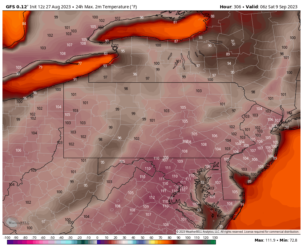 TwiistedTr33_'s tweet photo. Ok who let the GFS cook πππ #pawx #wxx #thiswillnothappen https://t.co/dhxQQirdSk