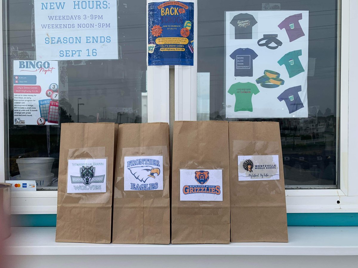 PtoSms's tweet image. Last day to cast your vote for your favorite school!  Visit Lilly&apos;s Snow Cones, LLC anyone today until 9pm. 
Let’s Go Wolves!!!
 #teamSpirit. #WSMS @WSMSwolves