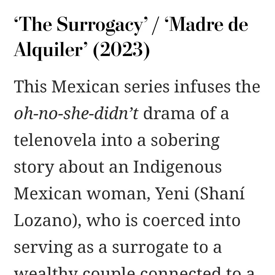 Aidaguajardo's tweet photo. #madredealquiler #thesurrogacy nos sigue dando satisfacciones. Ahora es The Washington Post el que nod recomienda como un programa que no puedes perderte. https://t.co/5ZP5qP6MAp