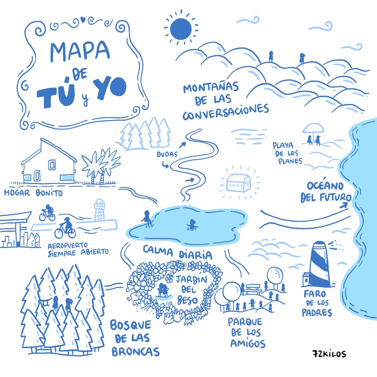 Mapa de tú y yo.