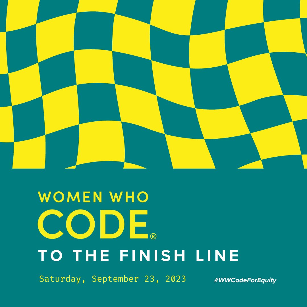 WomenWhoCode's tweet image. 🏃♀️🚀 The national percentage of women in tech is 26%. Join us for #WWCode to the Finish Line to empower women to discover and stay in tech!
Walk, run, or roll 1 mile/1.6 km to make a difference! Learn more - bit.ly/44Fs0Oi
#WomenInTech
#WWCodeForEquity
