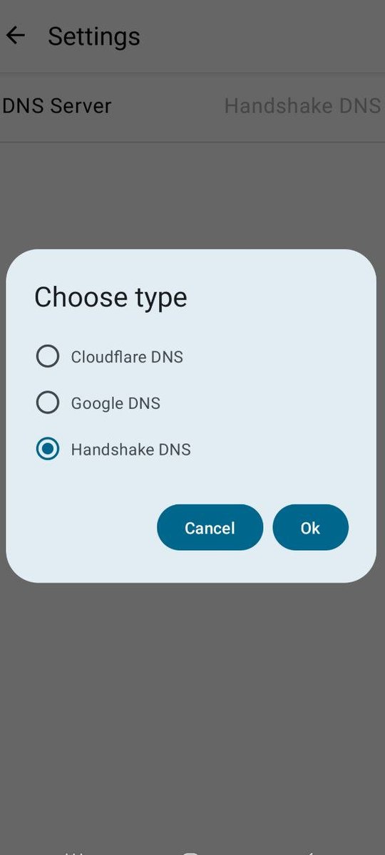 SentinelP2P's tweet image. Access a decentralized website powered by #Handshake through a #dVPN node which also runs a #HNS resolver. Enable Handshake as your default #DNS today! 

The only truly decentralized DNS solution is Handshake. 

#DePIN will receive the attention it deserves soon enough.