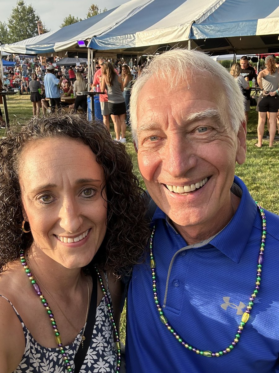 sportinggirl4's tweet photo. My dad, Michael Schnabel,  and I were blessed to spend the day with a lot of wonderful people at Tomstock today who share the same goal of fighting cancer!  @h8cancer @cancercommons #H8cancer #tomstock https://t.co/SPKpv30ZQC