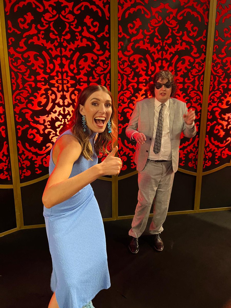 rayolearycomedy's tweet image. Two more #Taskmasternz eps out tonight and tomorrow at 7:30 on @TVNZ so here are some behind the scenes photos of the last two eps including what 8kgs of shampoo feels like