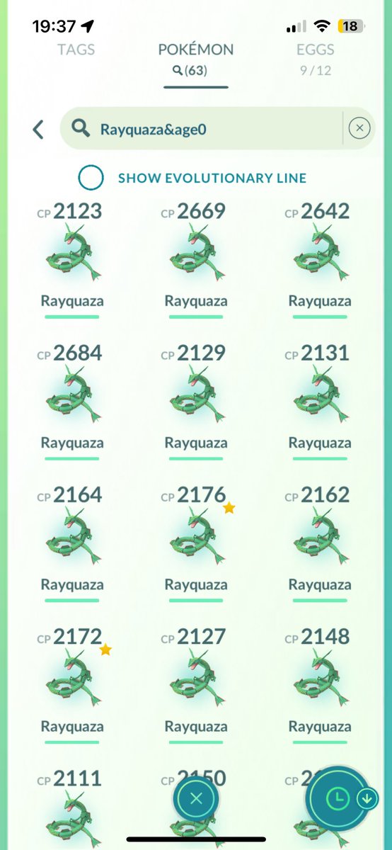 nbschultz's tweet photo. 63….plus 2 that I didn’t catch = 0 shiny….wow…definitely a disappointment. Especially being a ticket holder #PokemonGOFest2023 @NianticLabs @PokemonGoApp https://t.co/GZbucIxvqw