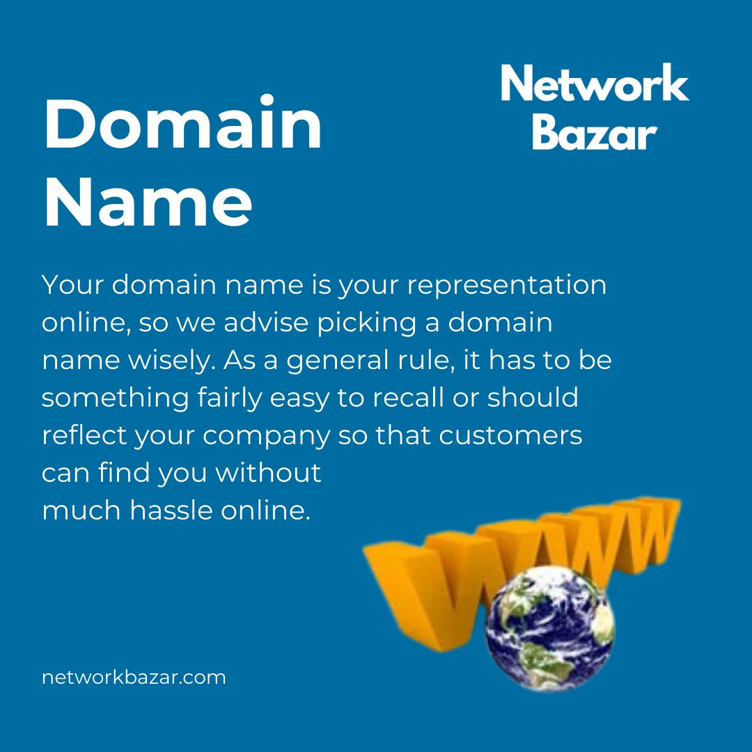 With us as your domain registration partner, you can pick from more than 50 domain extensions for your domain - from the most popular .COM and .NET to country-specific TLDs, like .CO.UK or .DE. 

Learn more here networkbazar.com

#WebHosting #webhostingservices