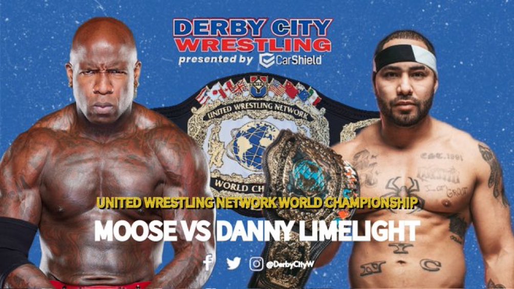 ICYMI <a href="/DannyLimeLight/">Danny LimeLight</a> traveled to <a href="/DerbyCityW/">Derby City Wrestling</a> to defend the #UWN World Championship vs. <a href="/TheMooseNation/">MOOSE™️</a> on this week’s episode! 

Watch it now in its entirety on YouTube:
▶️ youtu.be/IsQ9p15r_QY?si…