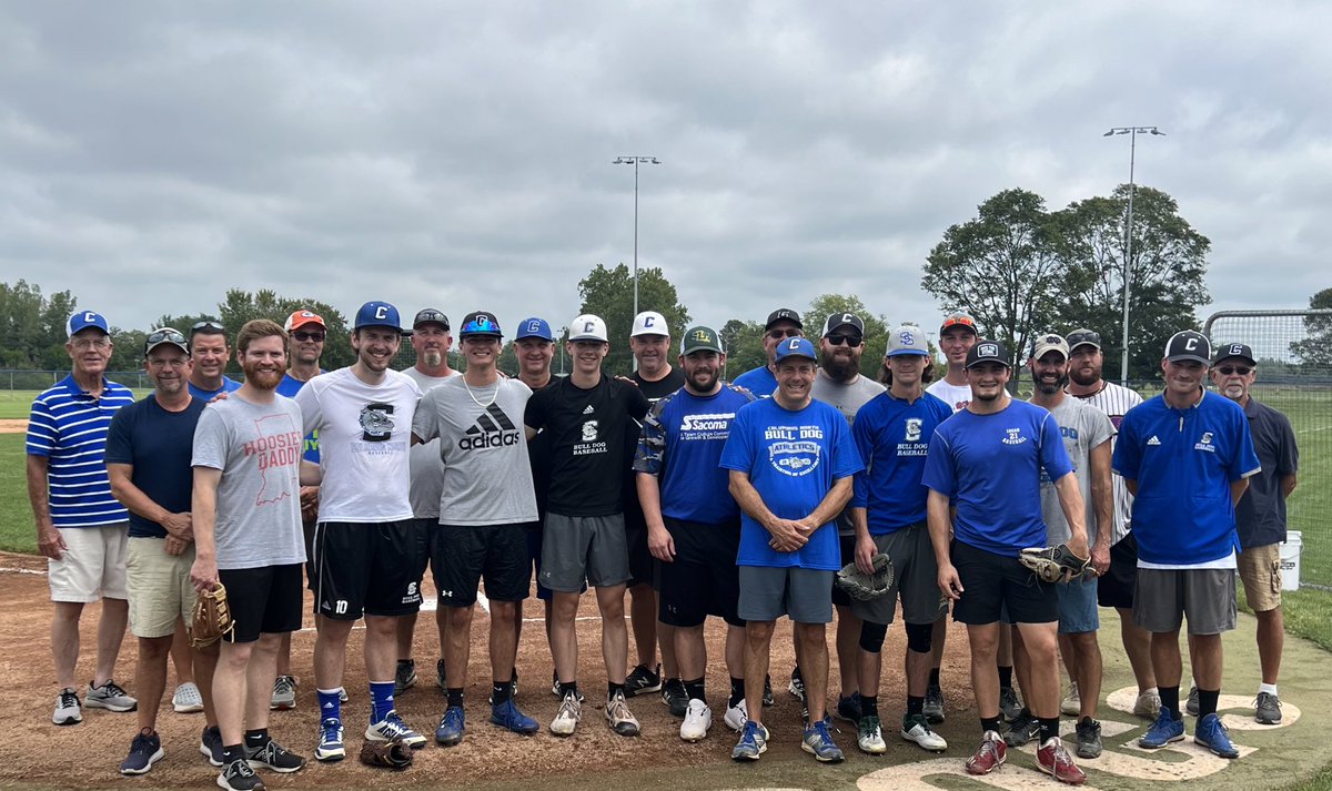 CNDogsBaseball's tweet photo. Yesterday afternoon we hosted our inaugural Alumni Game. Thank you to the alumni that came out to play and show support. Our goal every season is to make our alumni proud. We had alumni from 1957-2023. We even had 3 generations of alumni! Looking forward to next year’s game. https://t.co/UIcKH5x9Ko