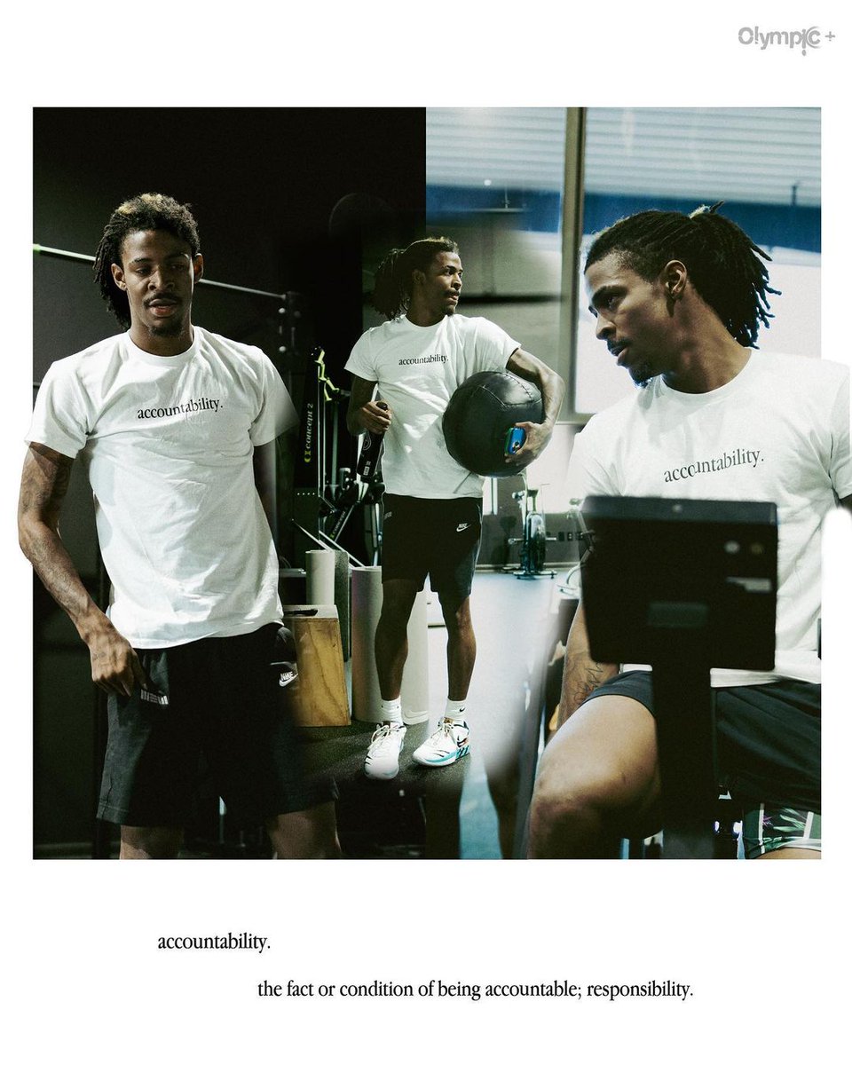 Ja Morant has been in the lab working out in shirts that read: “gratitude” “rebirth” “accountability” Redemption tour coming soon for the Grizzlies’ star PG? 🤞 (via @shotbynie)