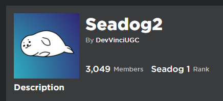 SeadogDev's tweet photo. Thank you for 3000 group members!

#Roblox #RobloxDev https://t.co/64cfbSB0cf