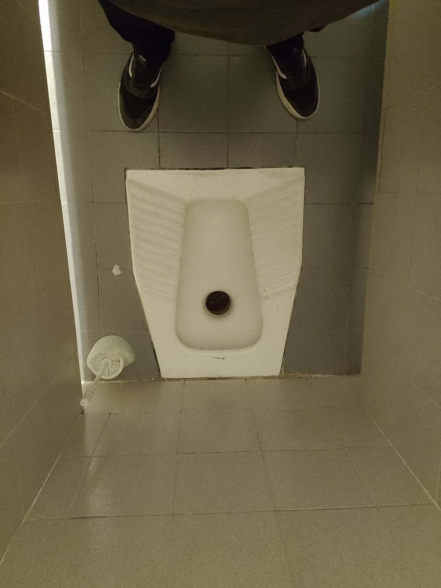 Se viene la segunda semana de trabajo y no quiero saber nada con un lugar que tiene estos baños