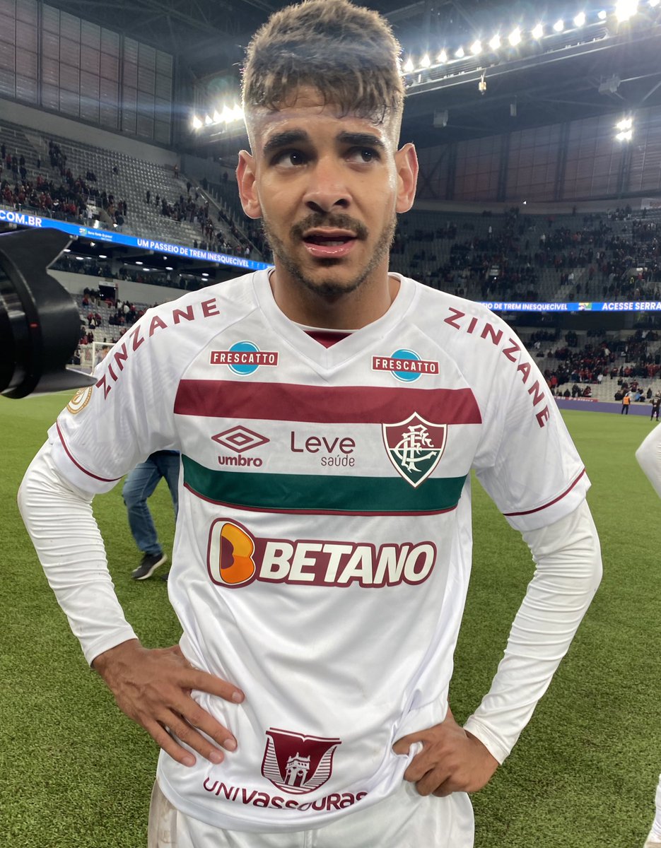 FluminenseFC's tweet photo. Fez a jogada do primeiro gol e guardou o segundo! Joga muito, #MlkDeXerém! https://t.co/bDPEOklDzz