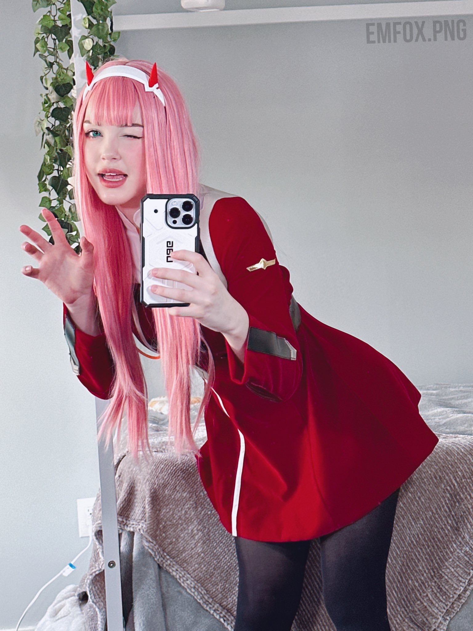 Emilia on X: How much do you love Zero Two? zerotwo  t.co8nIXEKMRuK  X