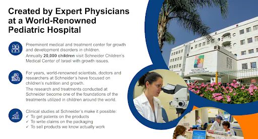 Our Healthy Heights® products are created by expert physicians at the Schneider Children’s Medical Center, a world-renowned pediatric hospital in Tel Aviv, Israel.

Read more in our Investor Presentation:
buff.ly/3KUQpHY

$NGS $NGS.ax #KidsNutrition #HealthyHeights