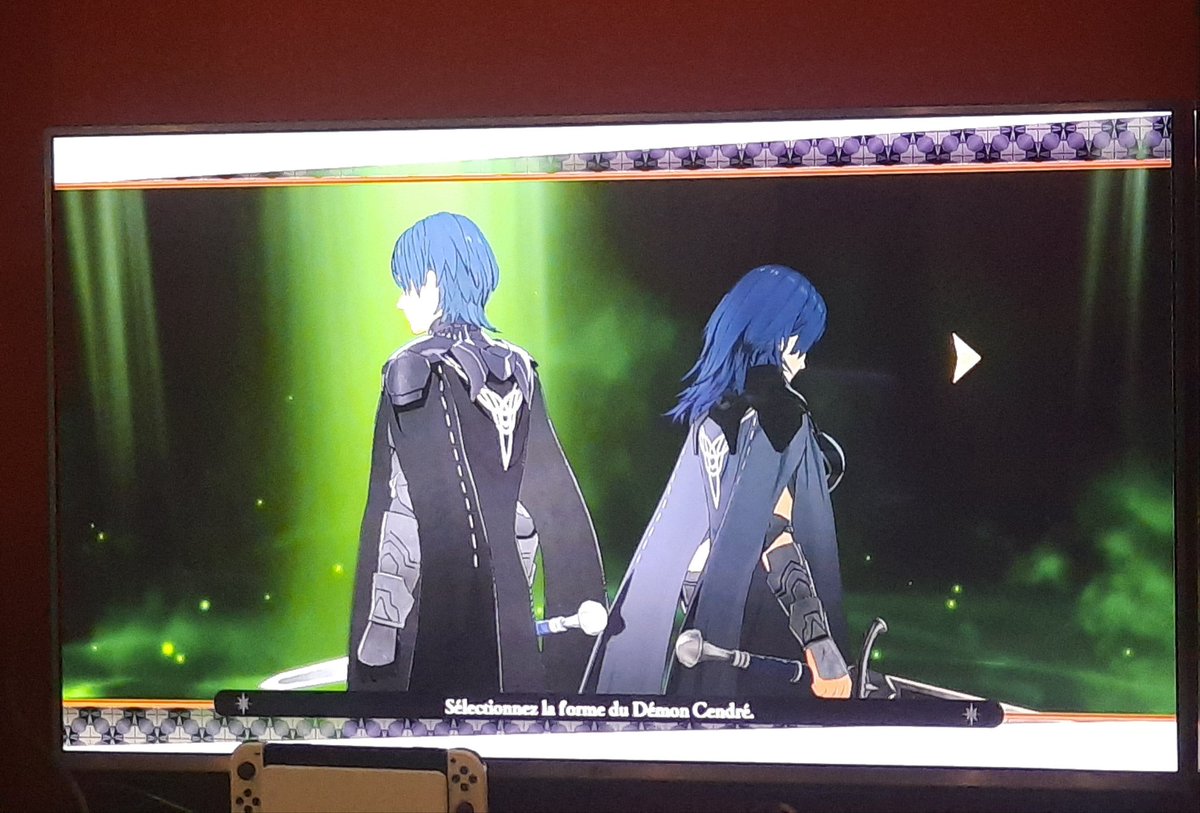La première personne qui répondra à ce tweet aura son pseudo à la place du nom de byleth