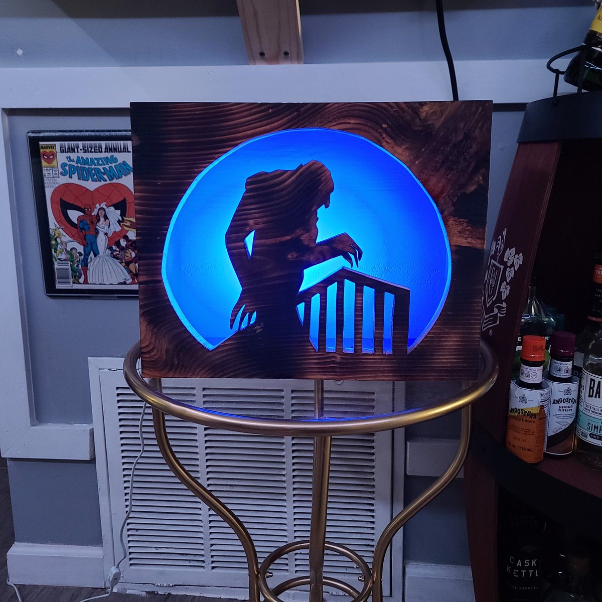 JustinEffinSane's tweet image. Finished my 3rd boxlight
#IMadeAThing
#Nosferatu
#HorrorFam
#MutantFam