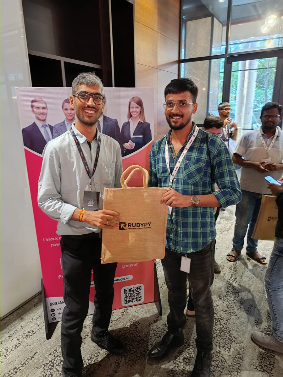 chandan0707's tweet image. Thrilled by the energy on day one at #rubuconf2023! 🎉 The speakers brought incredible insights and ideas to the table. Huge shoutout to Josh Software for their outstanding organization and dedication to fostering the Ruby community&apos;s growth. #RCI #RubyconfIndia2023 #RubyConf