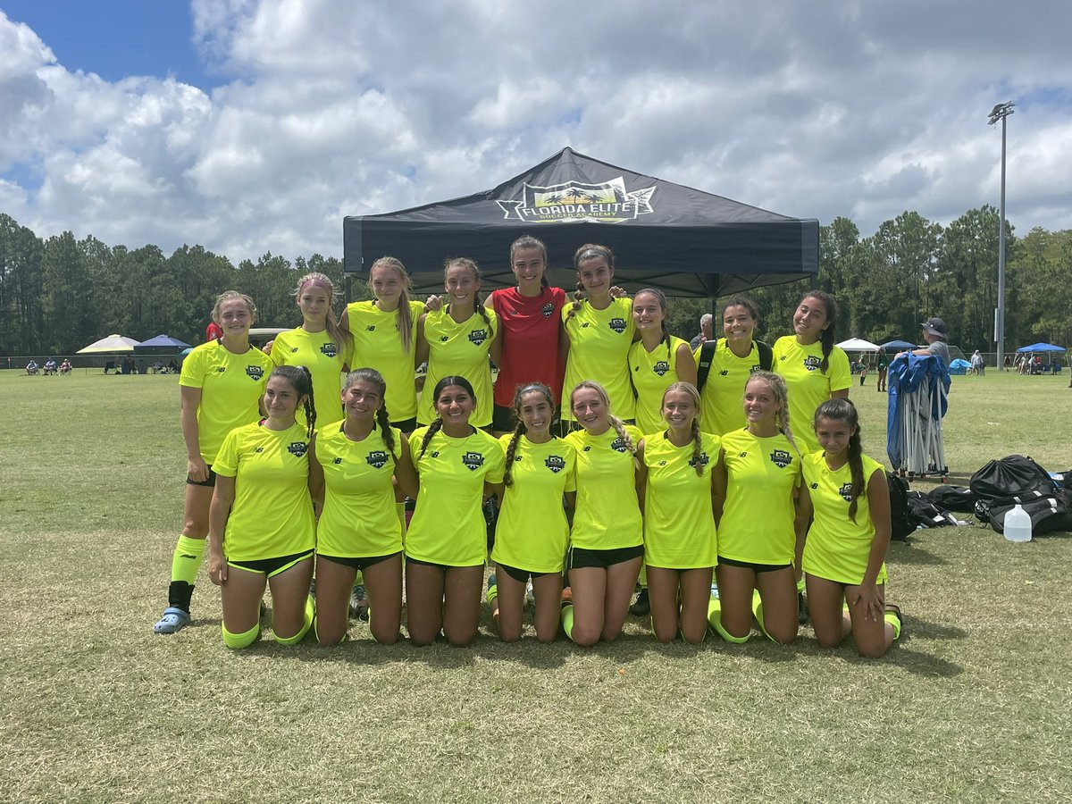 FESA 2007 ECNL end the weekend with 3 wins and are the U17 FESA Invitational Group A Champs! Proud to play the game I love with this crew right here! Onto the ECNL fall season next. Let’s go!