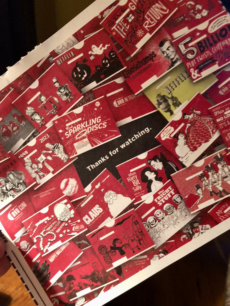 missouri_gal's tweet image. This envelope artwork…*sob* #getthroughmyqueue @dvdnetflix