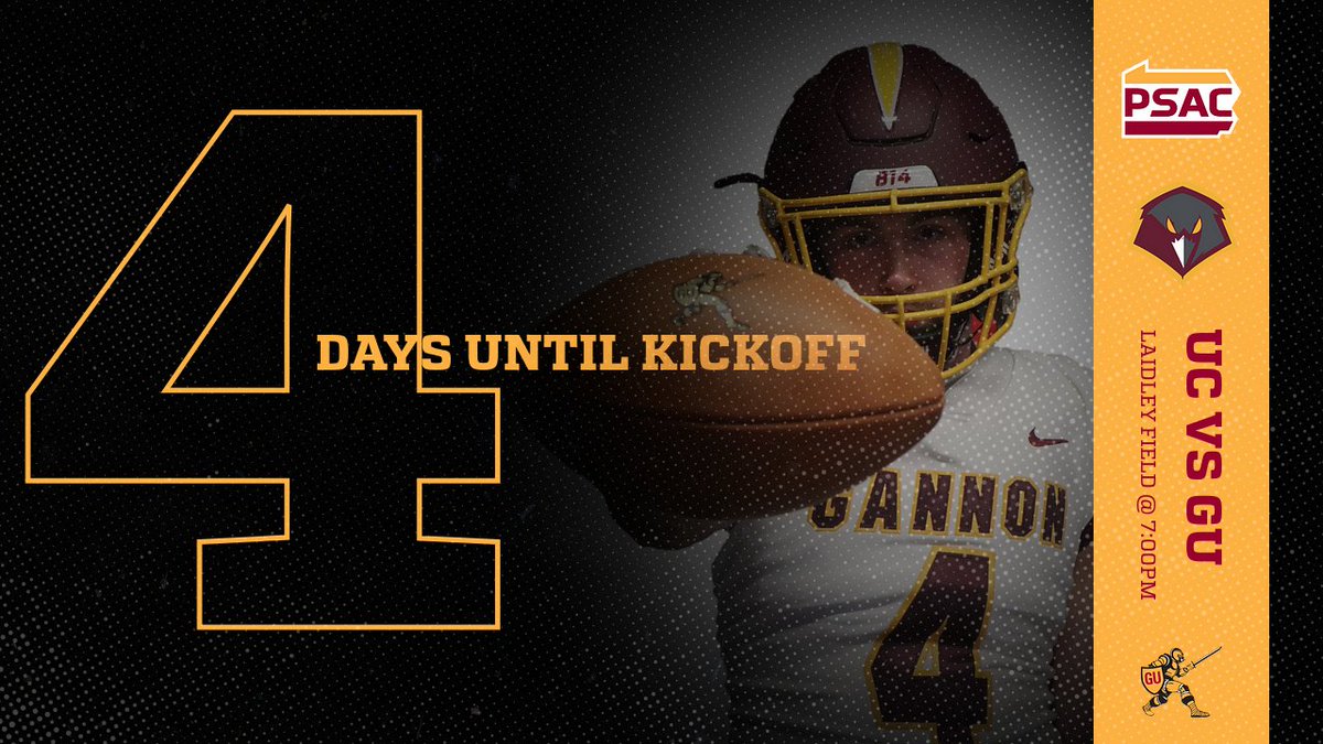 FootballGannon's tweet photo. 🕐Four more days until @haydenmac32 gets a chance to compete!

#KnightShow #DarkSide https://t.co/BhpOZFKmRb