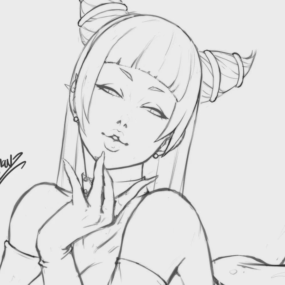 New #StreetFighter sketch ♡ guess who! 🕸