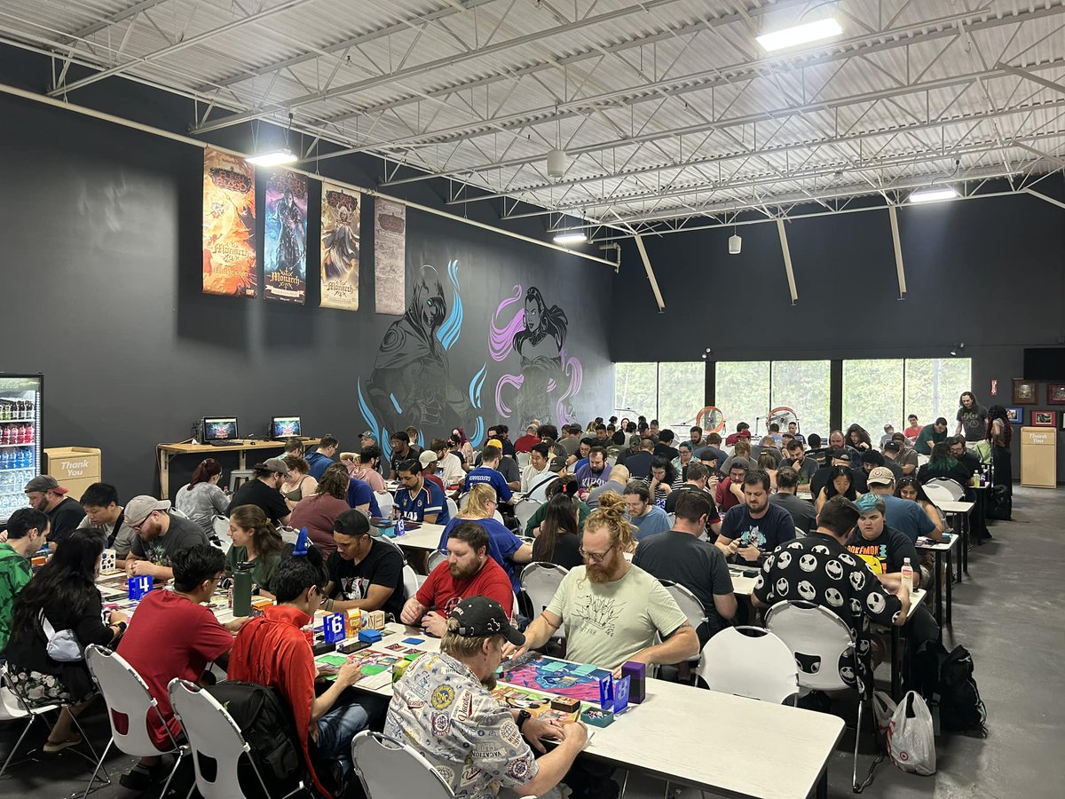 100 players for the starter deck #Lorcana challenge at Level Up Games Duluth. 👀

📷 credit: Carter Norris