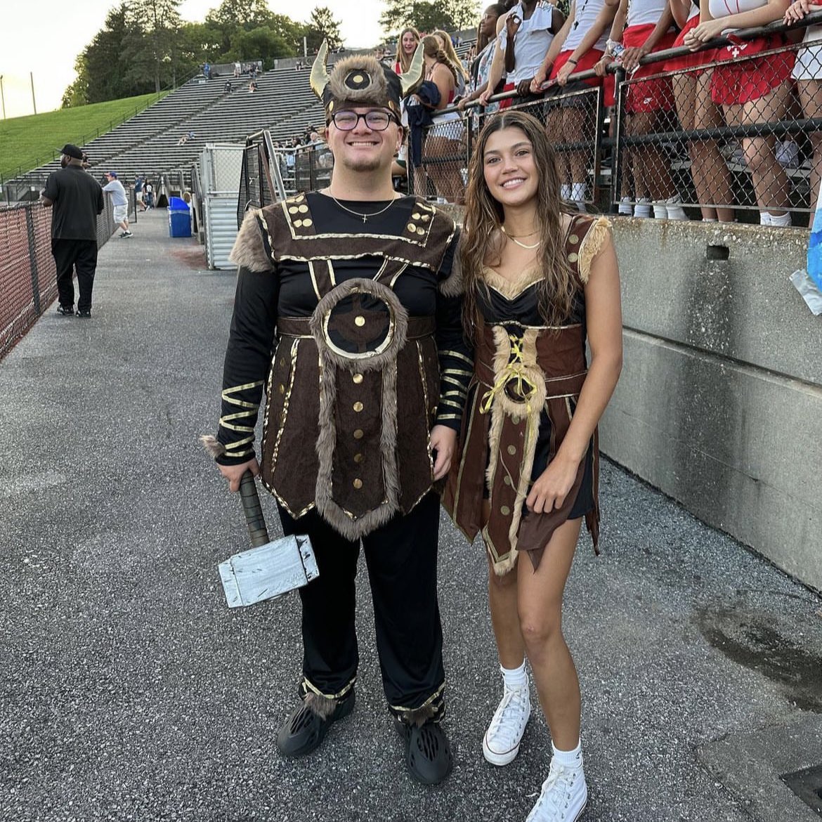 ACCHSVikings's tweet image. #VikingProud We are excited to introduce our 2023-24 Viking Jack Wiley and Vikette Grace Coppola! #FaithTraditionExcellence #VikingsSpirit 💛💚🤘🏼