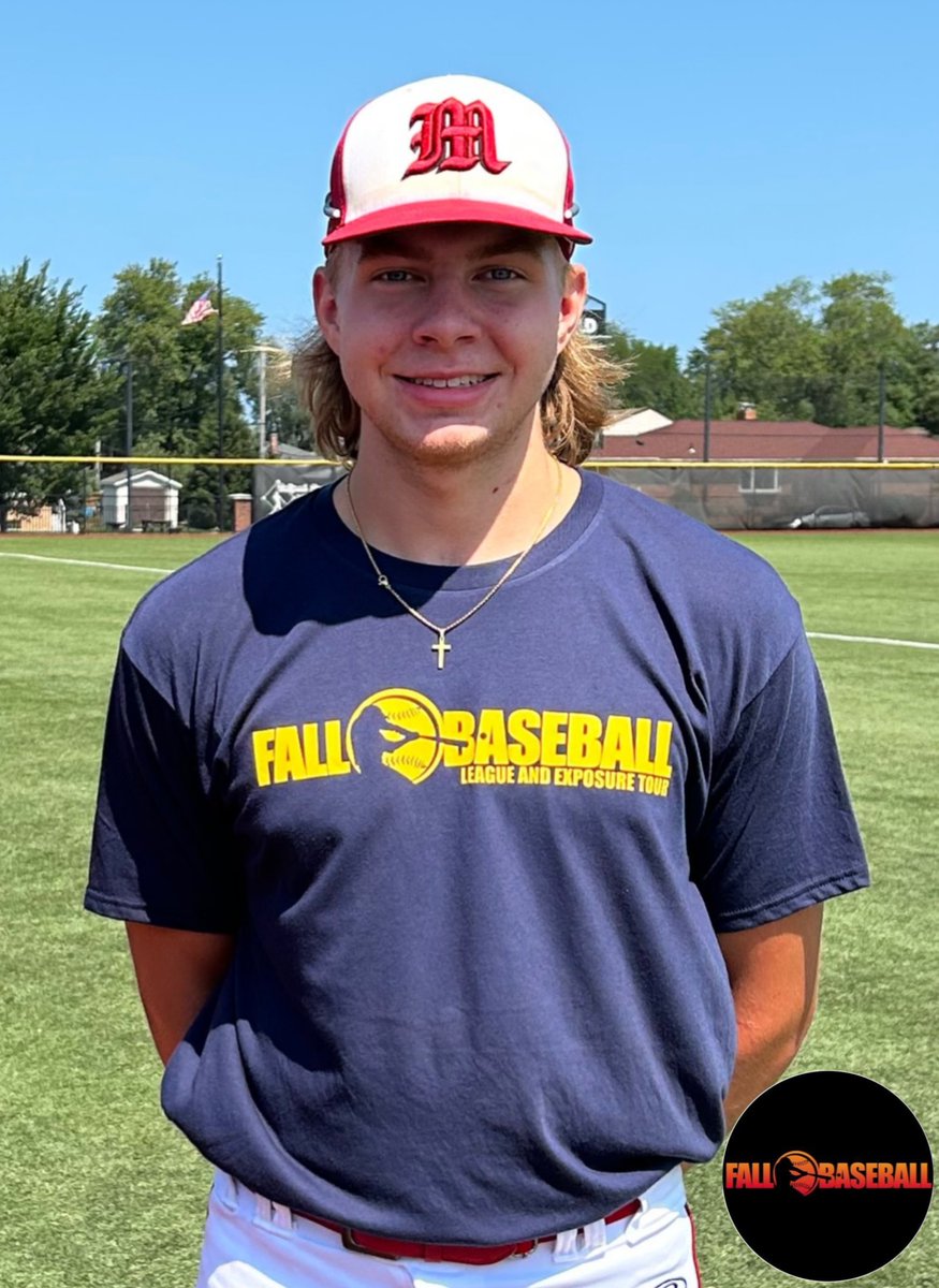 HSFBL's tweet photo. ⚾️ 📷  𝙋𝙇𝘼𝙔𝙀𝙍 𝙊𝙁 𝙏𝙃𝙀 𝙂𝘼𝙈𝙀 📷 ⚾️ 

Drew Wanicki | 2024 | RHP/1B | Munster HS @MunsterBaseball

Goes 2IP giving up 0R on 0H in the W.

#HSFBL #NWIndianaFallBall https://t.co/SrmpU1frEJ