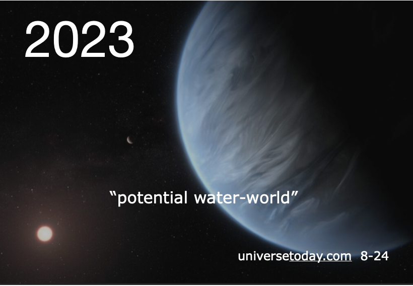 HarlowShapley's tweet photo. In 1953 #HarlowShapley proposed the ‘liquid water belt’ test for exoplanets that can harbor life, Deborah Shapley shows in a post “Shapley’s Legacies” at https://t.co/yYe8jYeygt.  Now @universetoday listed 14 exoplanets that are “potential water-worlds” for @NASAWebb to target. https://t.co/GC5kNGW58W
