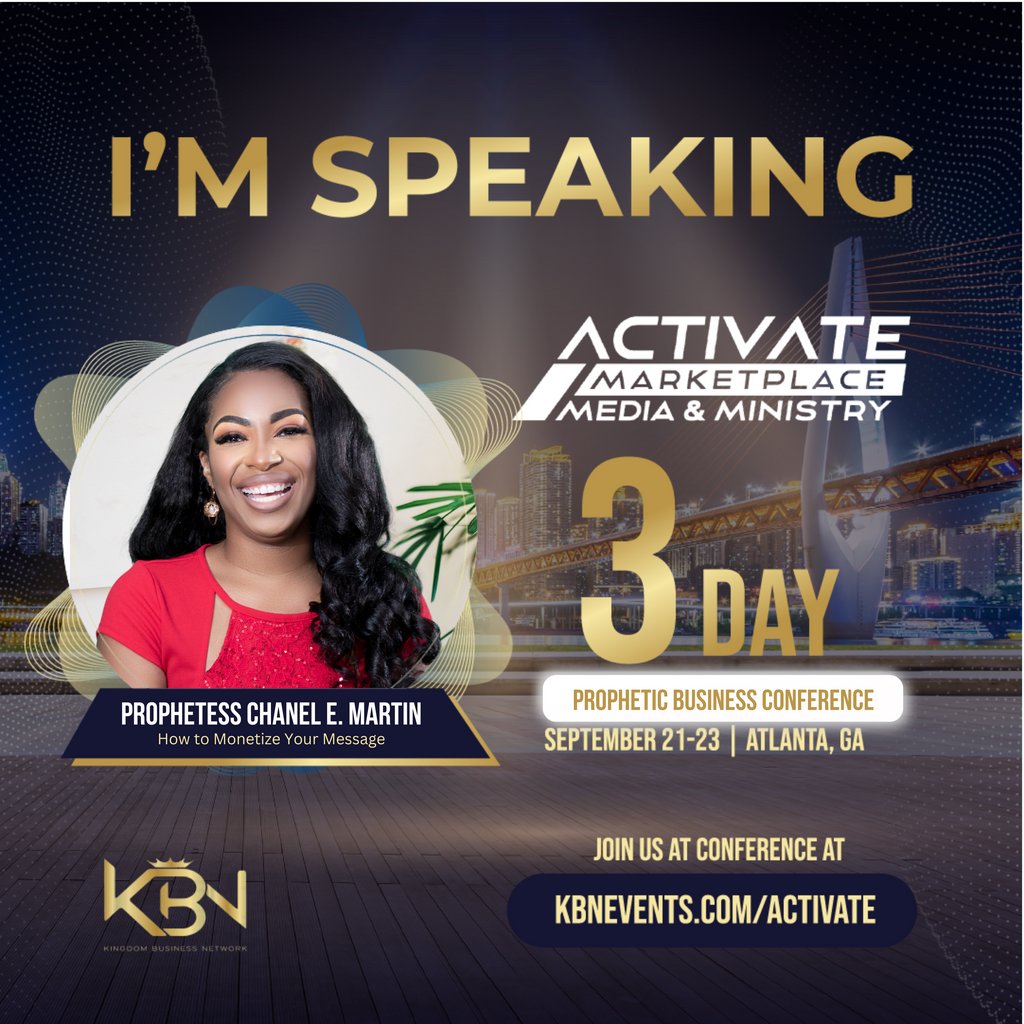 chanelemartin's tweet photo. When it comes to THE ONLY PROPHETIC BUSINESS CONFERENCE, you can't be surprised that we brought the heat!

We are here to give you the spiritual with your business.

Checkout our line up and our new site at https://t.co/XaMOv6HY5x

#SeeYouInside https://t.co/3xEMmTcwjD