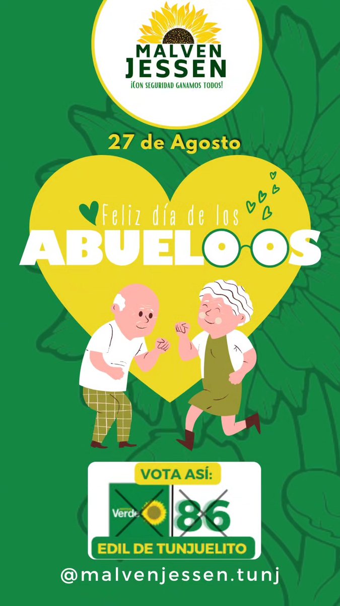 malvenjessentun's tweet photo. Gracias por sus enseñanzas, sabiduría y todo el aporte a nuestra sociedad.
🌻 ¡Con Seguridad Ganamos Todos! 🌻
#JessenConSeguridad #ConSeguridadGanamosTodos #ConSeguridadel86 #Verde86 #TunjuelitoconSeguridad https://t.co/nRFJQf73Mm