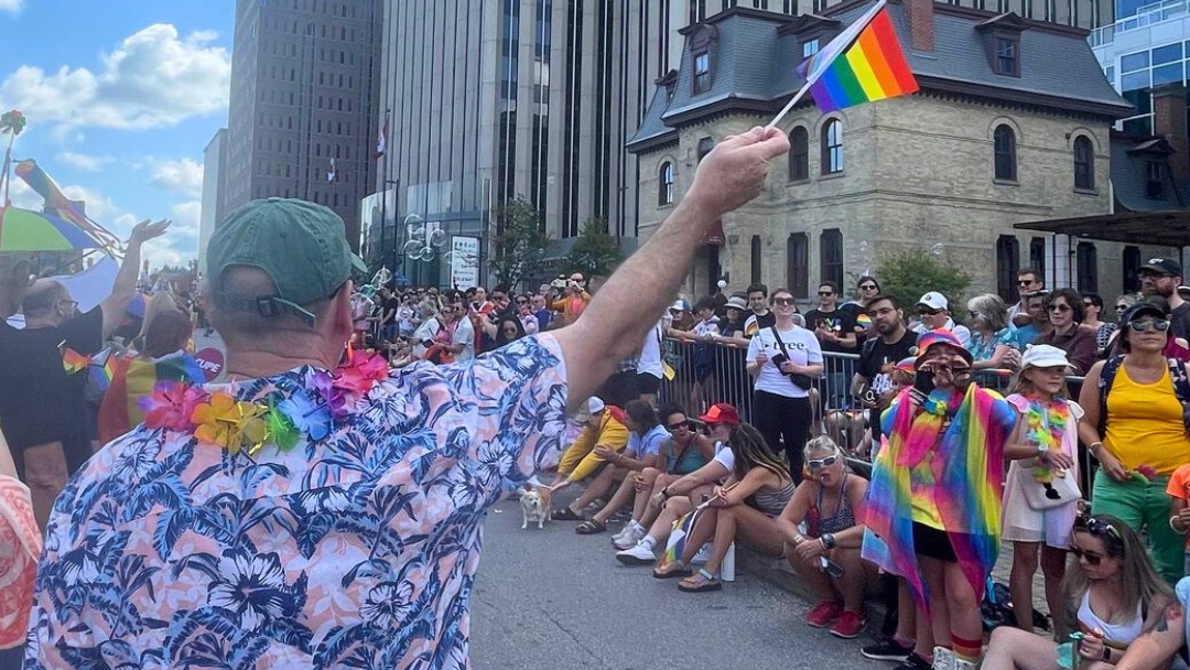 We had a blast marching with our Carleton University community at Ottawa's Capital Pride parade. 🏳️‍🌈

When we embrace the intersection of passion and identity in engineering, information technology, architecture and industrial design, we create a stronger, unified community. ✨